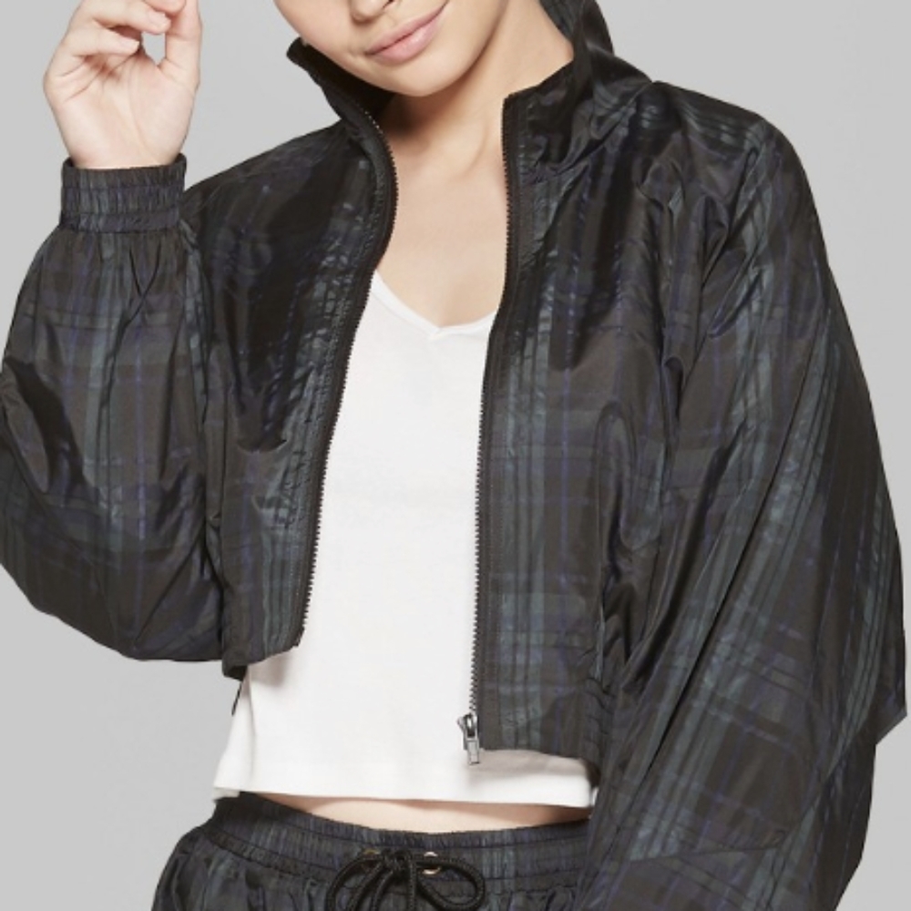 Free w/ purchase Wild Fable Checkered Wind Breaker Jacket